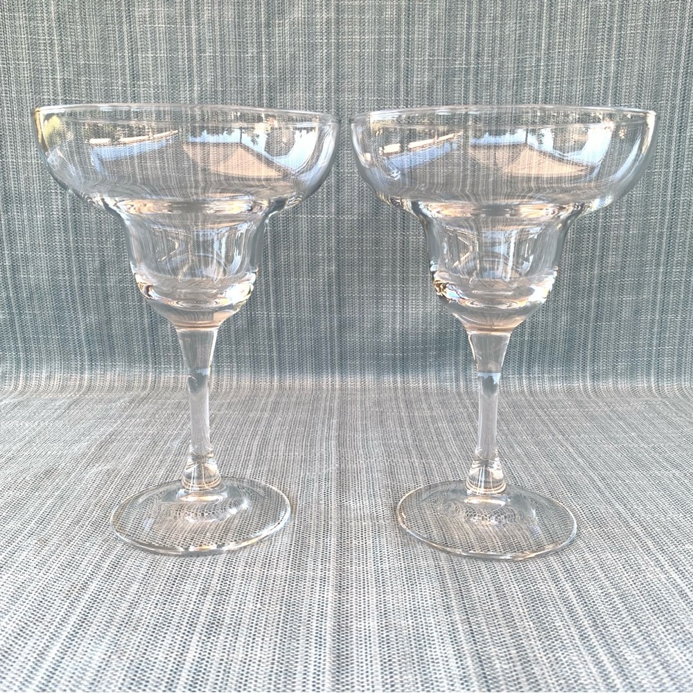 Traditional Margarita Glasses ~ Set of 2